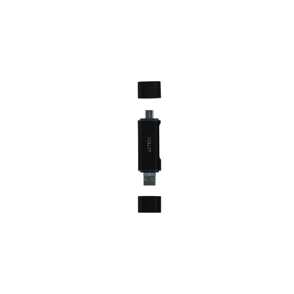Lector USB A/ USB C/ MicroUSB ACTECK DH450 — vista 5