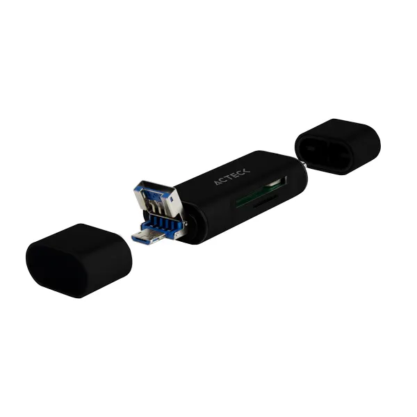 Lector USB A/ USB C/ MicroUSB ACTECK DH450 — vista 7