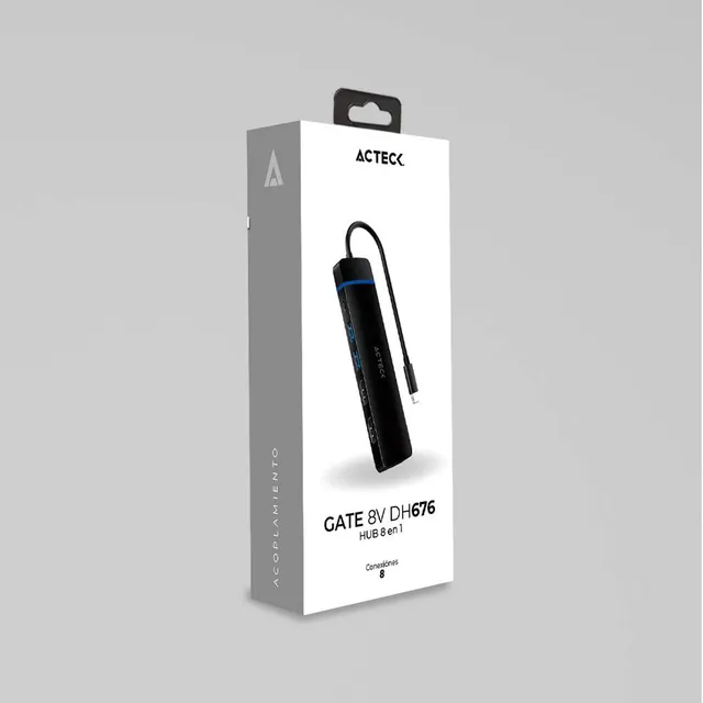 HUB USB ACTECK DH676 — vista 4