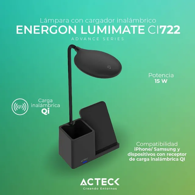 Cargador  ACTECK CI722 — vista 2