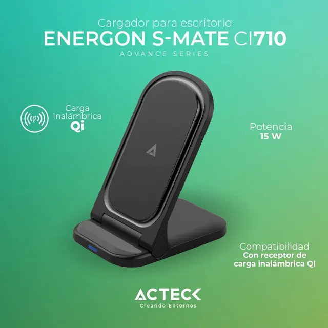 Cargador ACTECK CI710 — vista 2