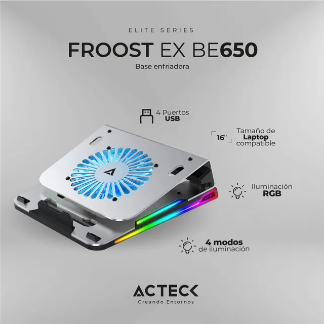 Base enfriadora  ACTECK BE650 — vista 4