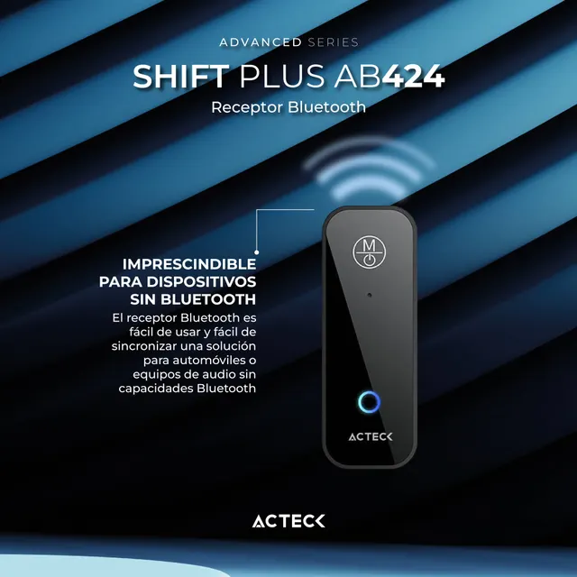 Adaptadores para Audio ACTECK Shift Plus AB424 — vista 3