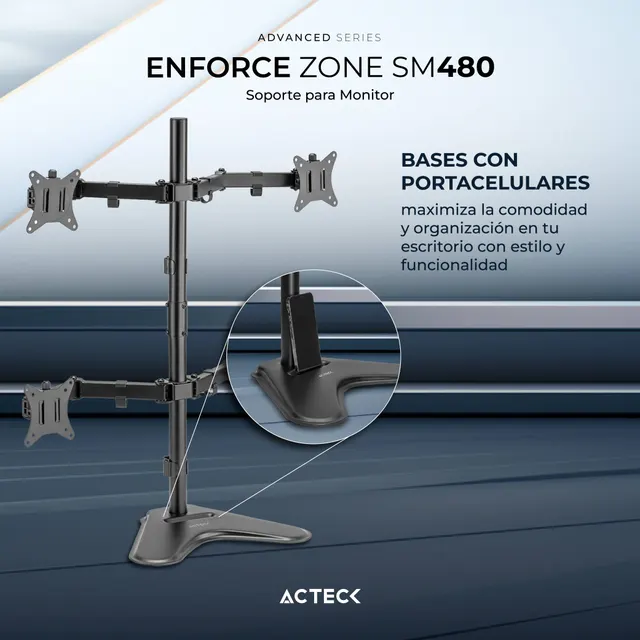 Soportes para Monitores ACTECK ADVANCED SERIES — vista 3
