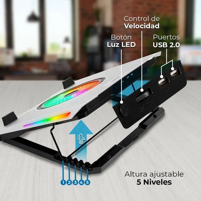 Bases Enfriadoras ACTECK BE670 — vista 4
