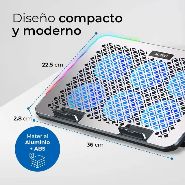 Bases Enfriadoras ACTECK BE630 — vista 3