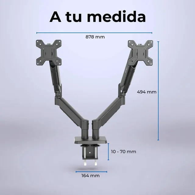 Soportes para Monitores ACTECK ENFORCE MOTION SM727 — vista 2