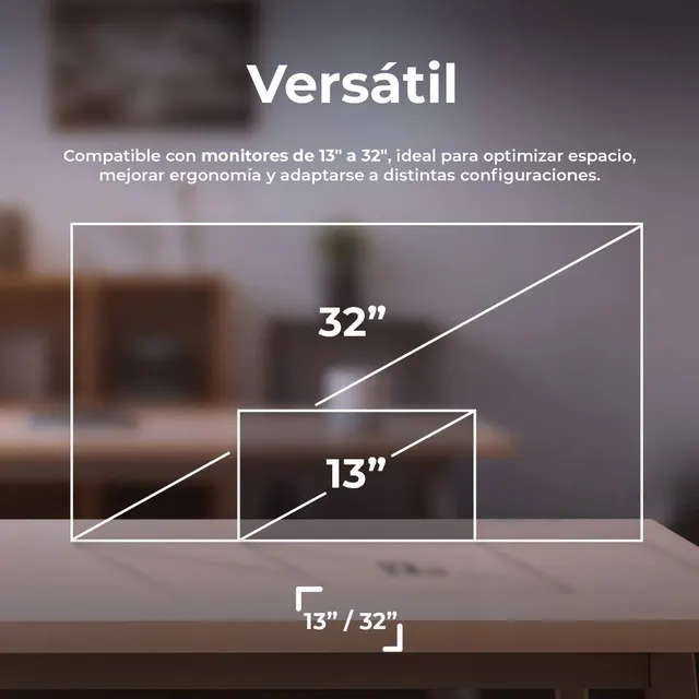Soportes para Monitores ACTECK ENFORCE MOTION SM727 — vista 4