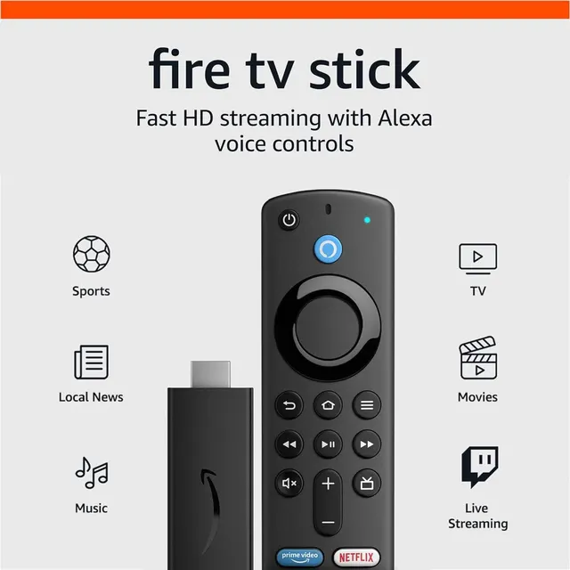 Fire TV Stick Amazon B08C1W5N87 — vista 2