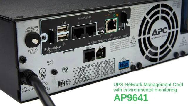 Tarjeta de administración de redes  APC AP9641 — vista 5