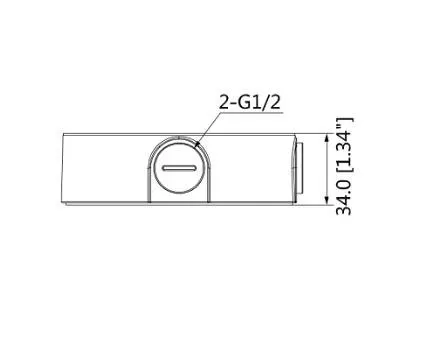 Caja de conexiones Dahua Technology DH-PFA136 — vista 2