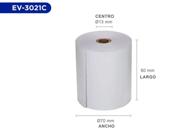 Rollos de papel EVOTEC EV-3021C — vista 4
