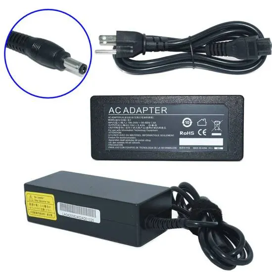 Cargador para Laptop GENERICO Adaptador de Corriente 65W 19V-3.42A — vista 2