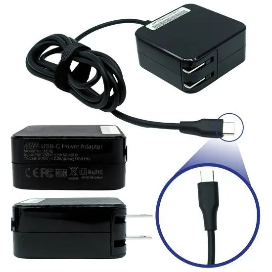 Adaptador de Corriente GENERICO USBC-45W — vista 2