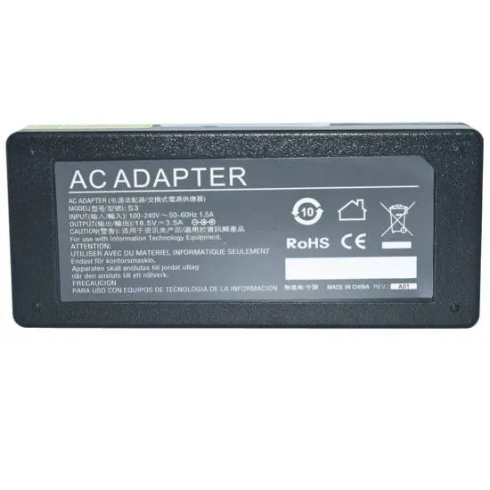 Cargador para Laptop GENERICO Adaptador de Corriente 65W 18.5V-3.5A — vista 2