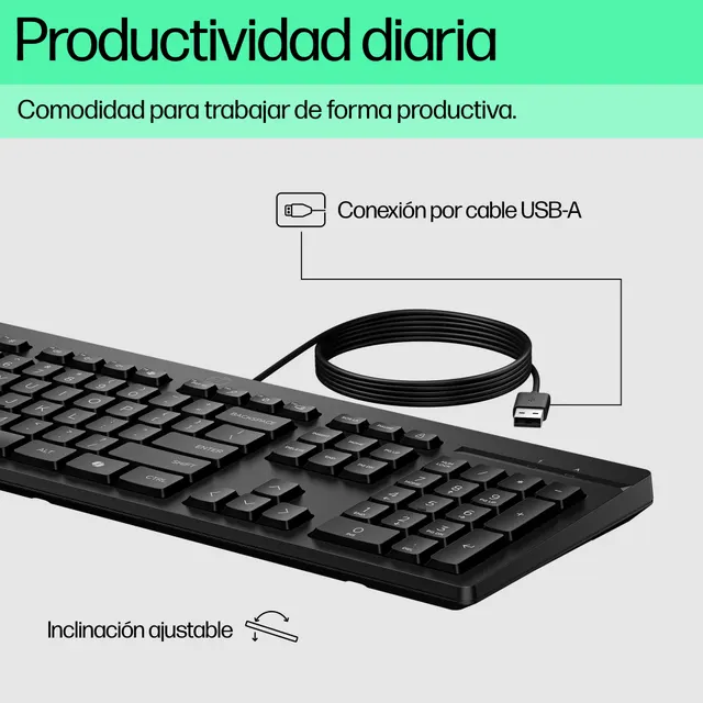 Teclado HP AY2Y7AA#ABM — vista 2
