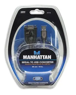 Convertidor de USB a Serial MANHATTAN 205146 — vista 4