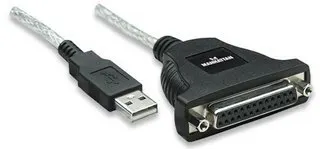 Convertidor USB a DB25 - Paralelo MANHATTAN 336581 — vista 2