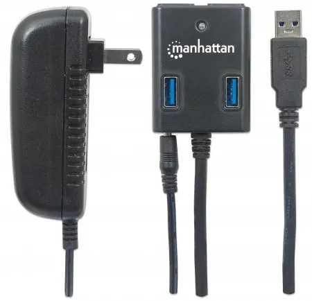 Hub USB MANHATTAN 162302 — vista 3