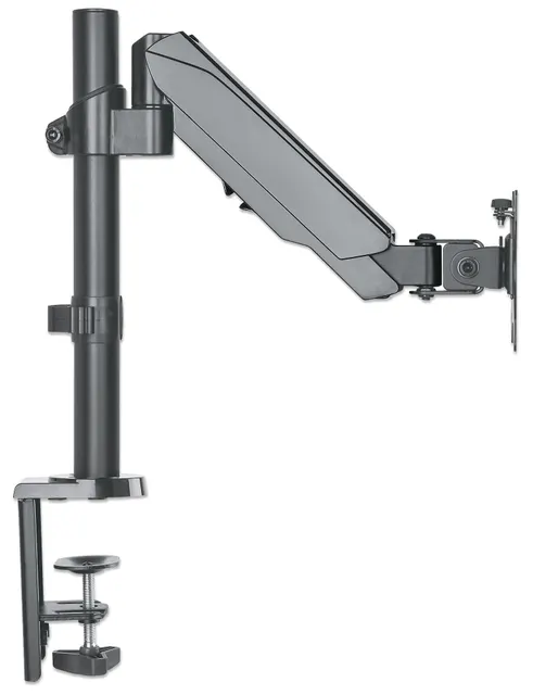Soporte universal para monitor MANHATTAN  con pistón a gas,  Soporta un monitor de 17 — vista 4