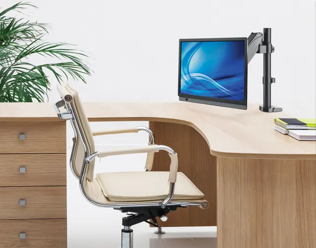 Soporte universal para monitor MANHATTAN  con pistón a gas,  Soporta un monitor de 17 — vista 8