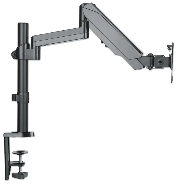Soporte universal de pared para monitor MANHATTAN con pistón a gas,Soporta un monitor de 17 — vista 4