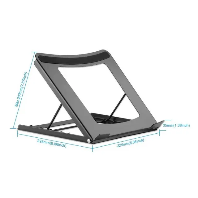 Soporte Ajustable para Laptops y Tabletas MANHATTAN 462129 — vista 2