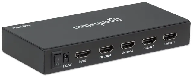 Video Splitter HDMI 4k@60Hz  MANHATTAN 207805 — vista 6