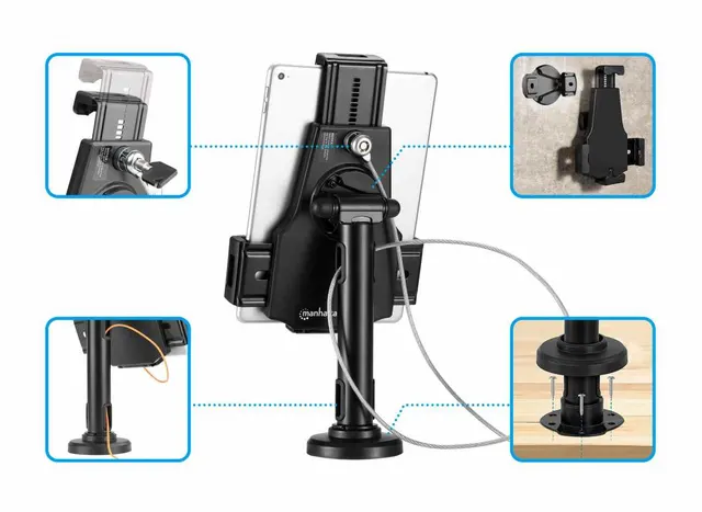 Soporte para Tablet o iPad 2 en 1 MANHATTAN 462112 — vista 12
