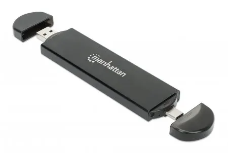 Gabinete USB a SDD MANHATTAN 130639 — vista 2