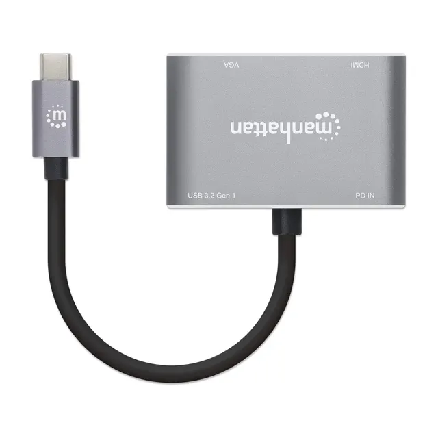 Docking USB-C MANHATTAN 130691 — vista 3