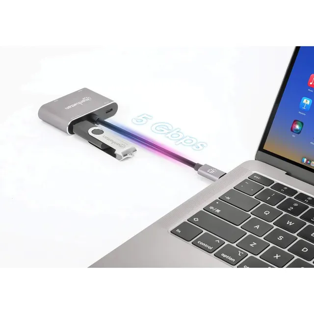 Docking USB-C MANHATTAN 130691 — vista 5