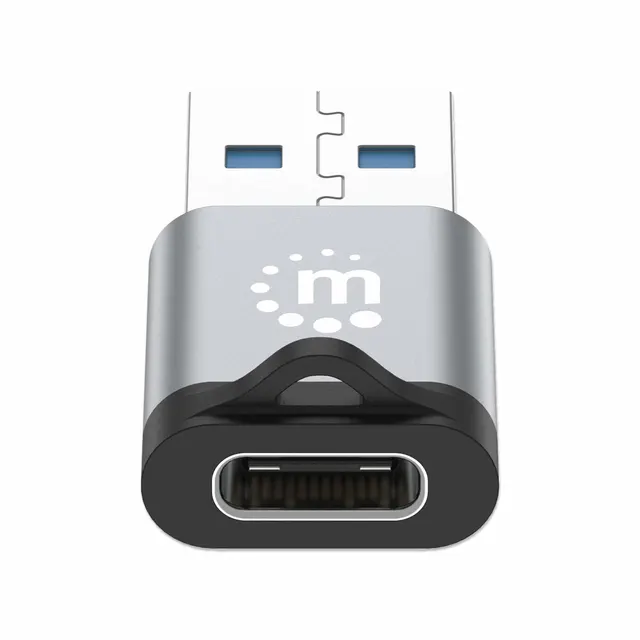 Adaptador USB-A a USB-C MANHATTAN 356305 — vista 3