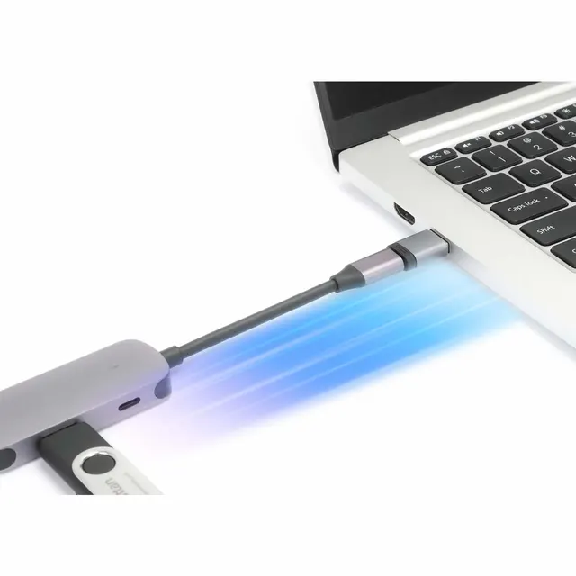 Adaptador USB-A a USB-C MANHATTAN 356305 — vista 6