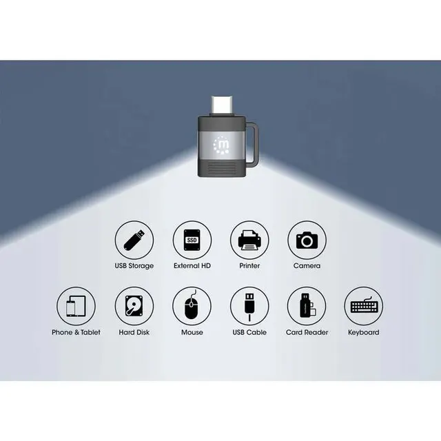 Adaptador USB MANHATTAN 356329 — vista 4
