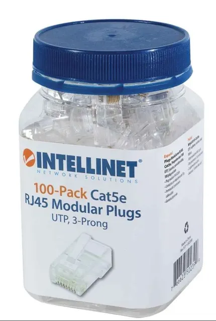 Plugs de Red CAT5E  INTELLINET 502399 — vista 2