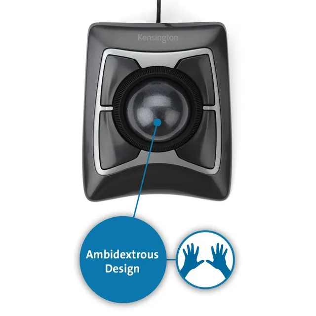 Trackball con Cable  KENSINGTON K64325 — vista 3