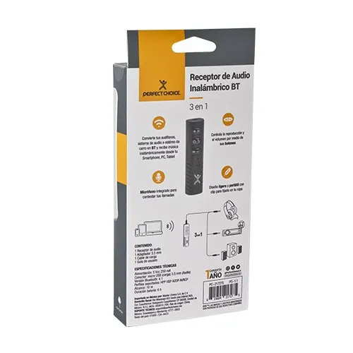 Receptor de Audio Inalámbrico PERFECT CHOICE PC-217275 — vista 9
