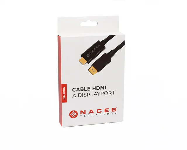 Adaptador HDMI a DisplayPort Naceb Technology NA-0106 — vista 6