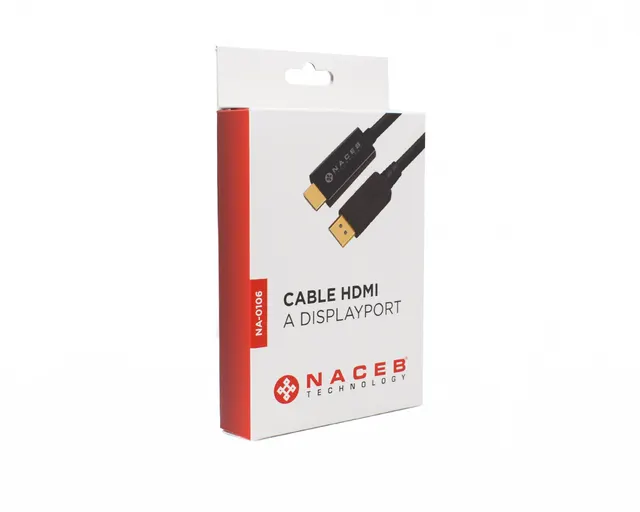 Adaptador HDMI a DisplayPort Naceb Technology NA-0106 — vista 8