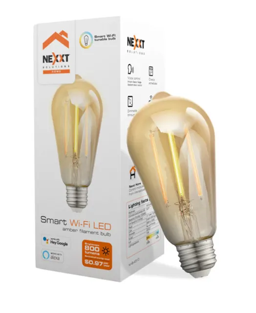 Bombilla LED Inteligente Nexxt Solutions Home ST19 — vista 2