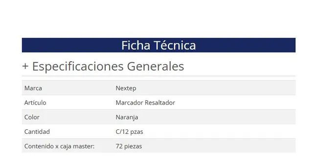 Resaltador  Nextep NE-079J — vista 4