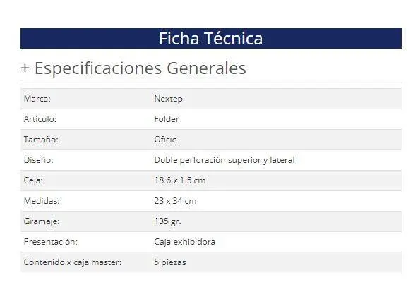 Papeleria Nextep NE-011 — vista 2