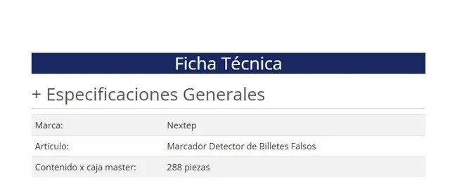 Marcador Nextep NE-080 — vista 4