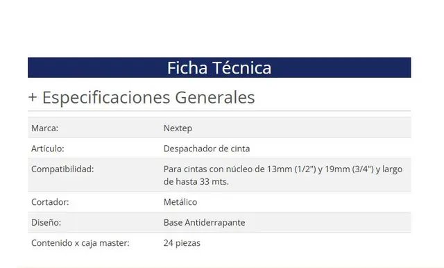 Despachador de cinta  Nextep NE-150C — vista 4