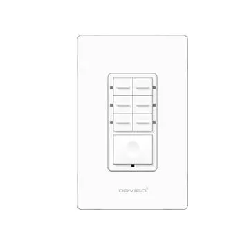 Botonera de 7 Escenas Inteligente ZIGBEE  Orvibo T10S7ZW-1UO — vista 3
