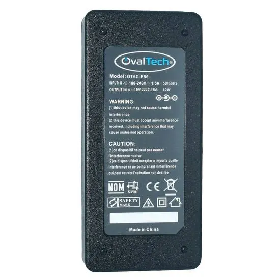 Adaptador para Computadora NETBOOK OVALTECH 19V/2.15AH C/Blister + USB — vista 4