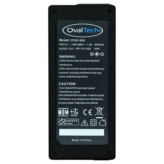 Adaptador de corriente OVALTECH OTAC-E60 — vista 3