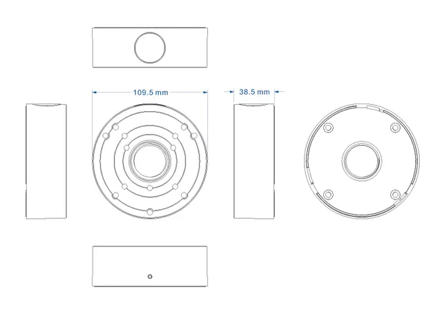 Caja de conexiones PROVISION-ISR PR-JB12IP64 — vista 2