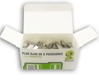 Plug RJ45 BROBOTIX 174090 — vista 2